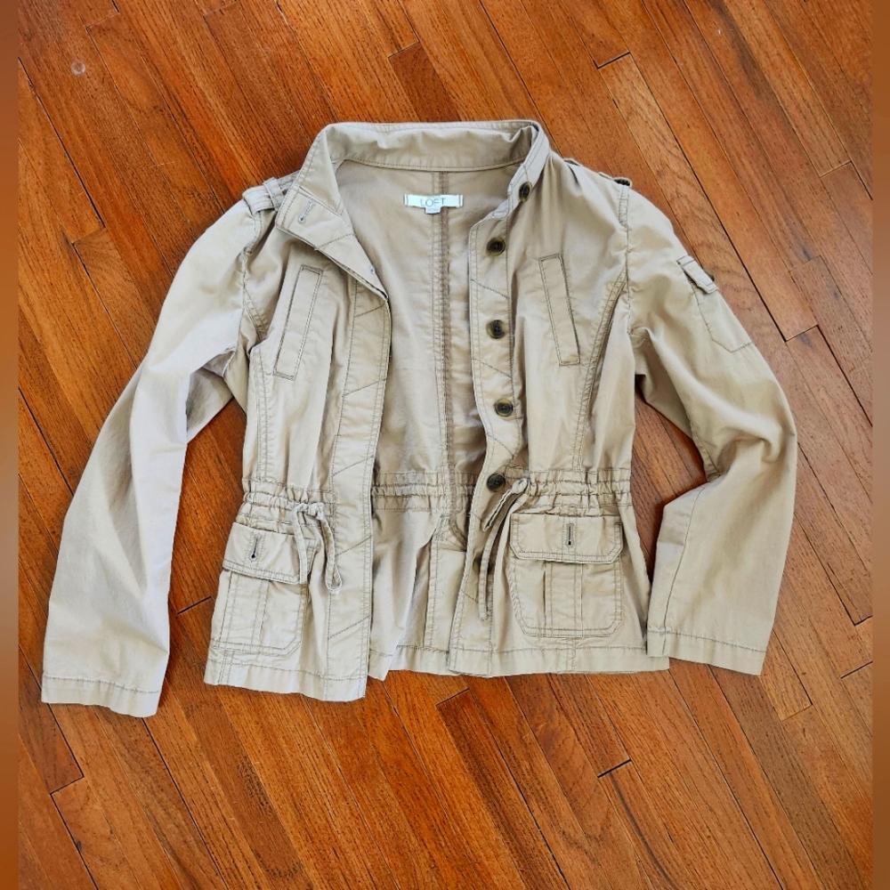 Ann Taylor Loft Button Jacket